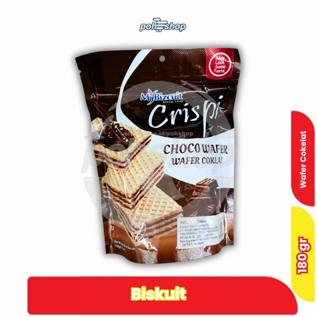 

My Bizcuit Wafer Coklat 180gr
