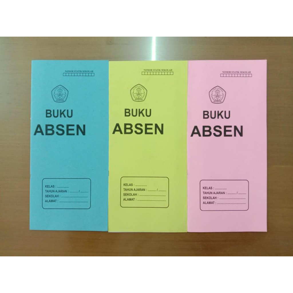 

Buku Absen Siswa / BUKU NILAI Siswa / Buku Absensi Siswa / Buku Absensi Murid