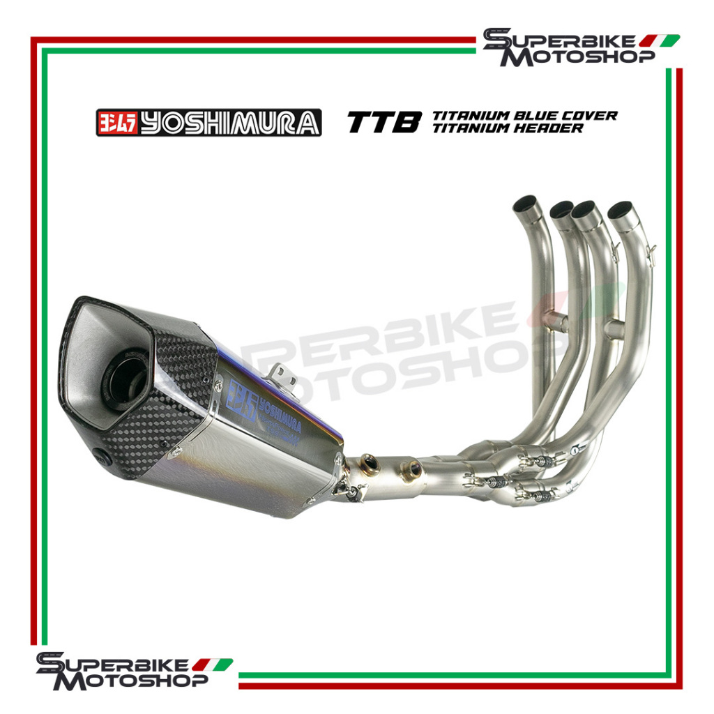 Knalpot Yoshimura Hepta Force ZX25R Full System TTB