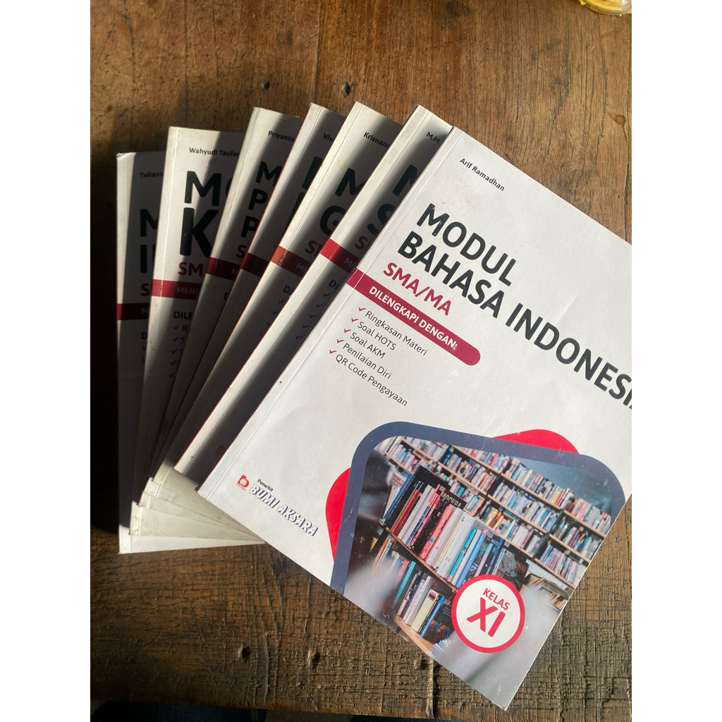 modul bumi aksara kelas 11 ( bekas)