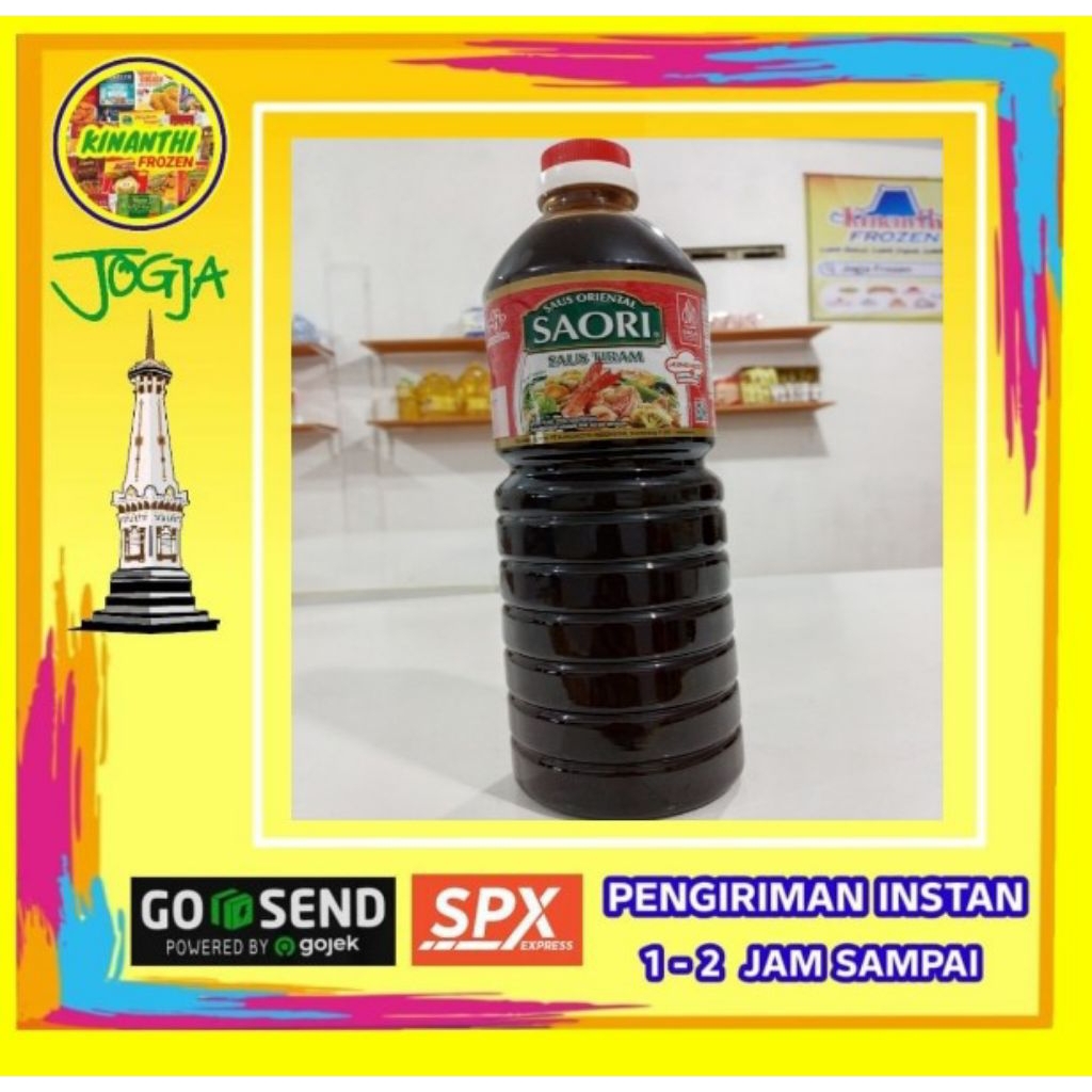 

Saori saus tiram 1 lt, Jogja Frozen