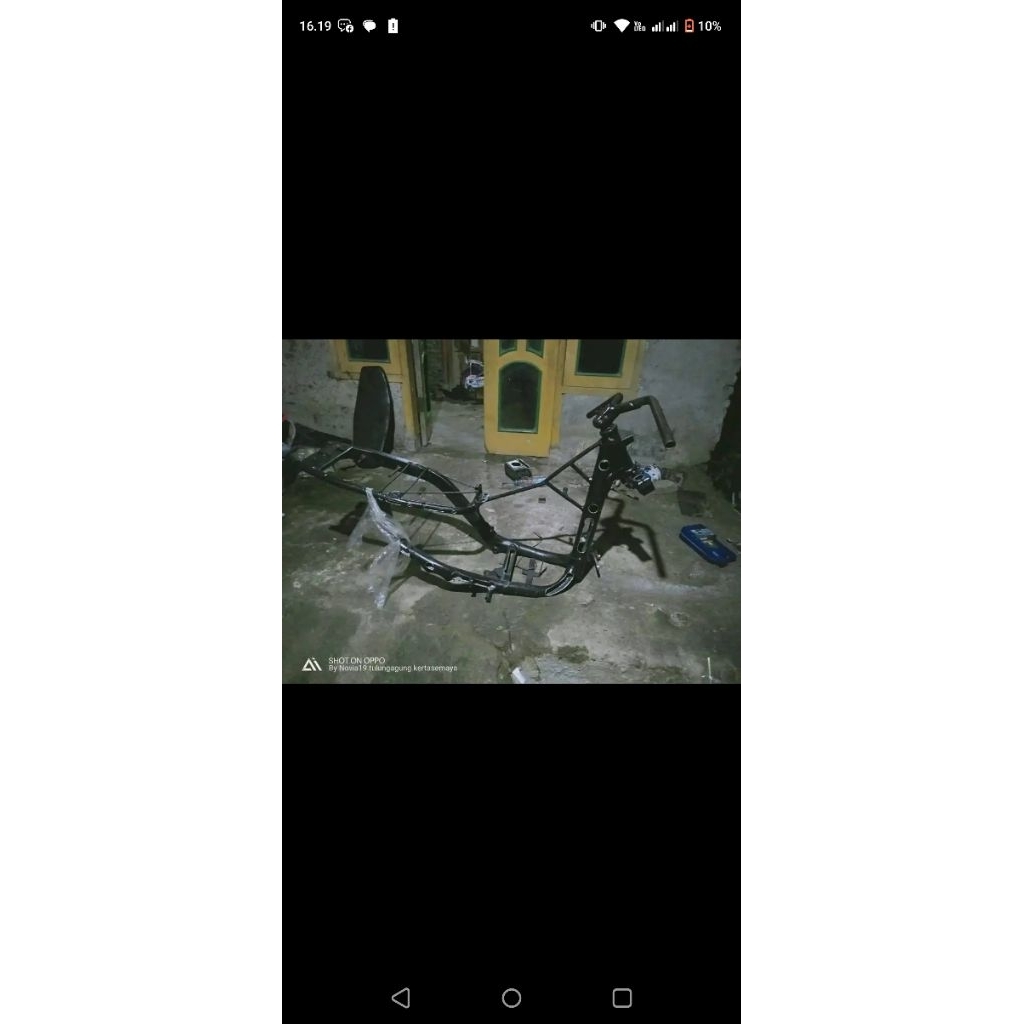 Rangka rebah Mio drag