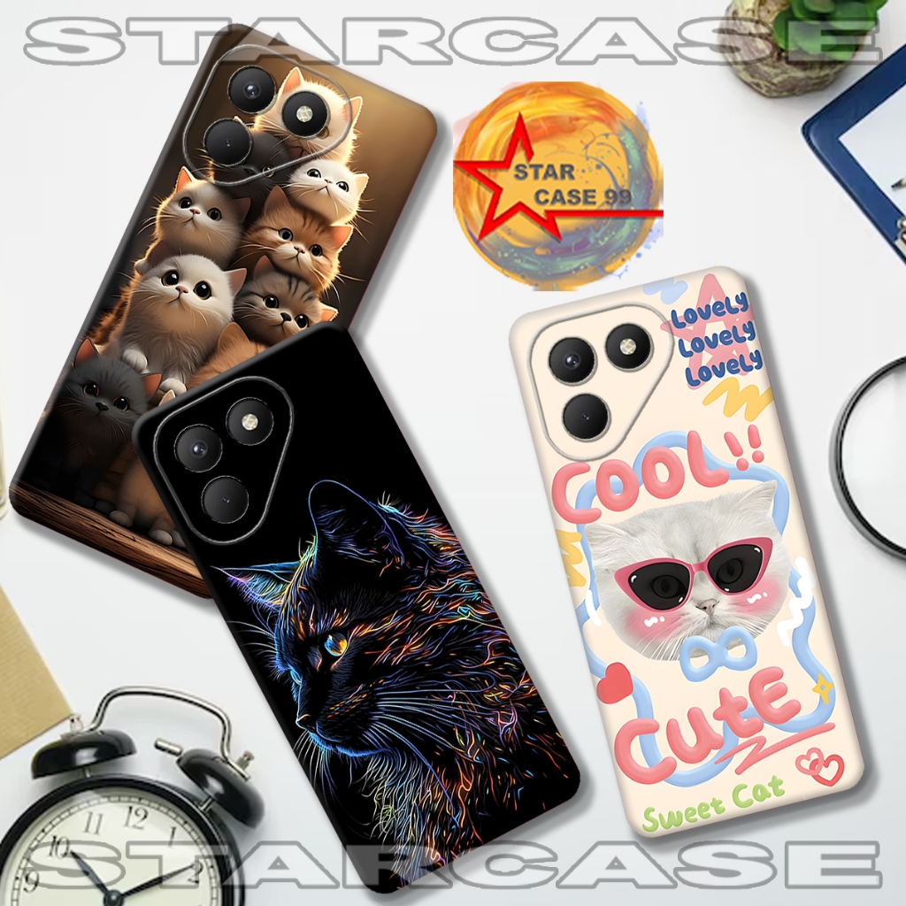 Softcase karet tecno pova 7 4g/S8/Motif/casing tecno pova 7 4g/case hp tecno pova 7 4g