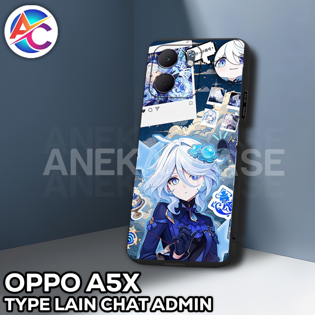 AC68-Case OPPO A5X 2025-GAMBAR ANIME-Softcase OPPO A5X terbaru-Casing OPPO A5X-Silikon OPPO A5X