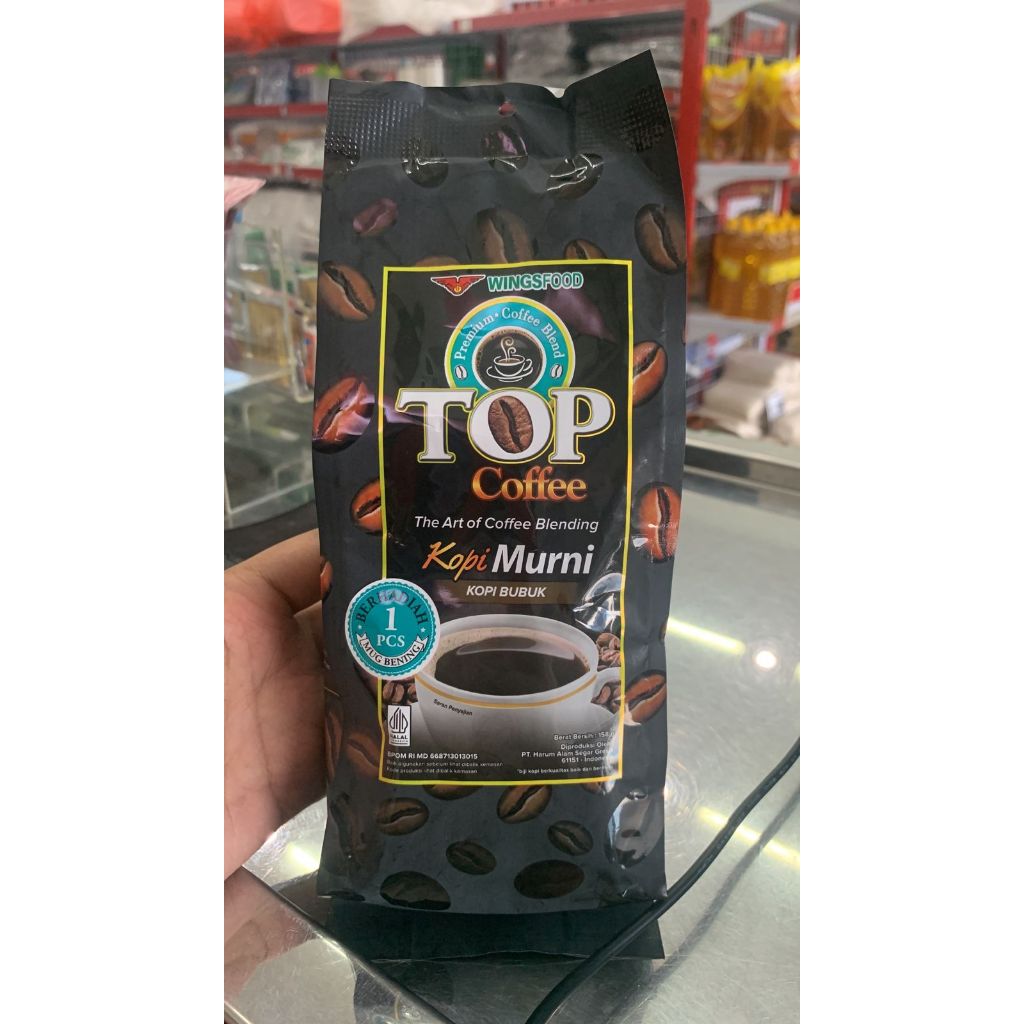

TOP KOPI MURNI KOPI BUBUK 158g