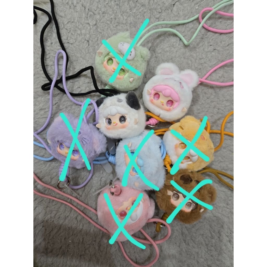 

(Selected) Yooki Mini Zoo phone lanyard series