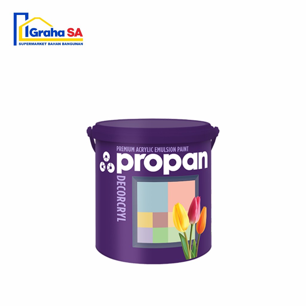 Cat Tembok Interior Premium PROPAN DECORCRYL DI 400 2.5L / Propan Cat Tembok