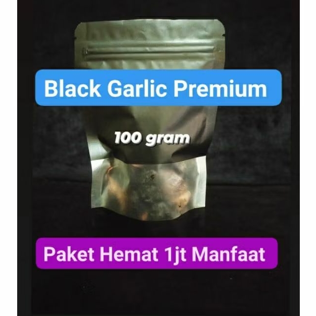 

(100 gram) Bawang Hitam / Black Garlic Super | KATING SUPER