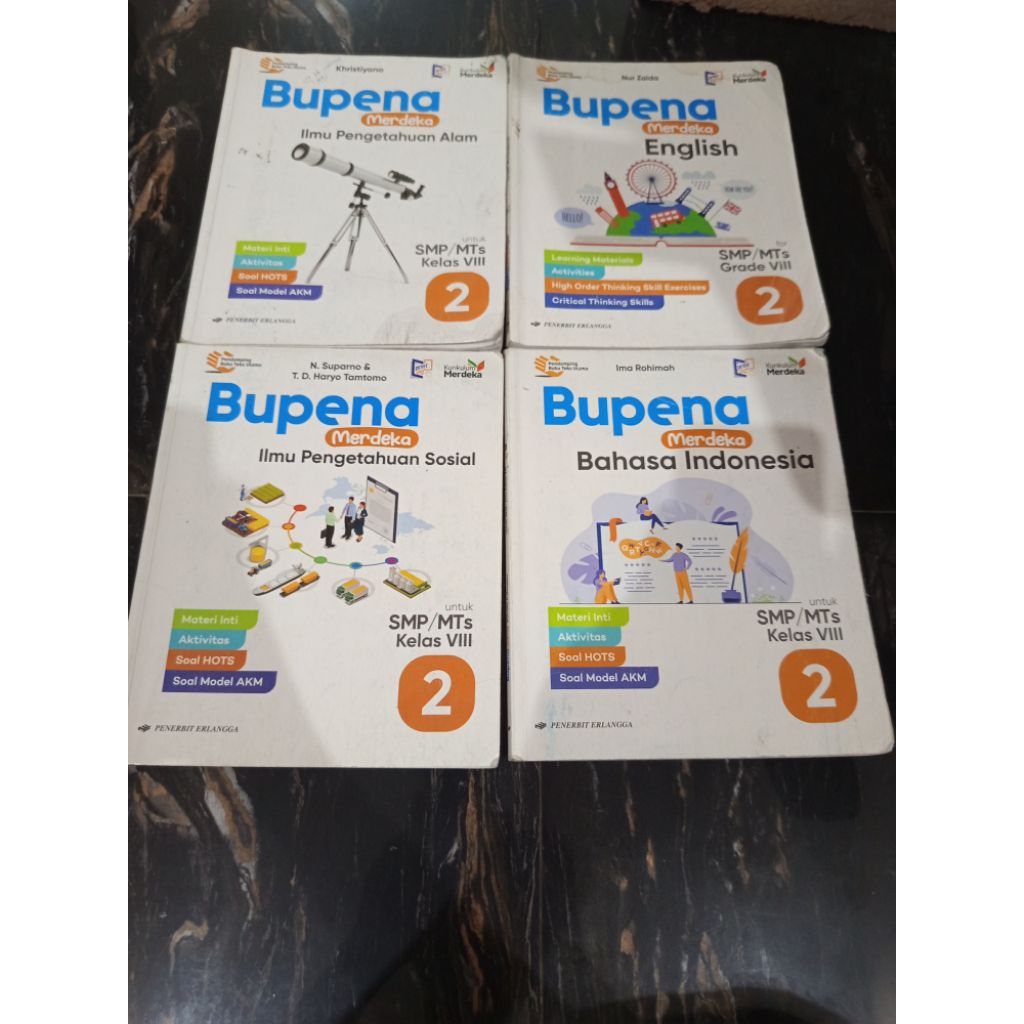 Bupena merdeka kelas 8/2 KURIKULUM MERDEKA (ERLANGGA)