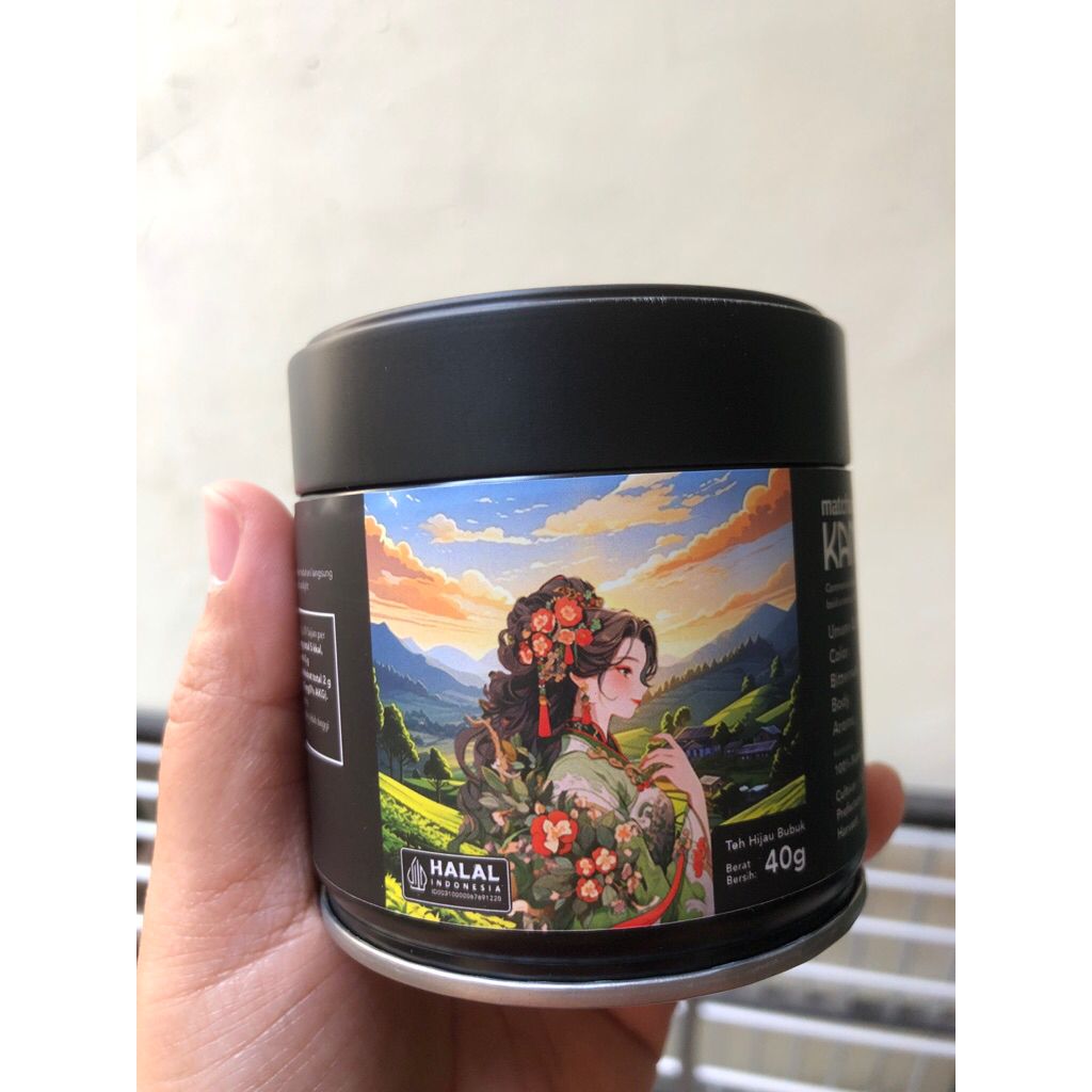 

READY MATCHA MU KANA KAMUI JINGSHAN TIN CAN & POUCH