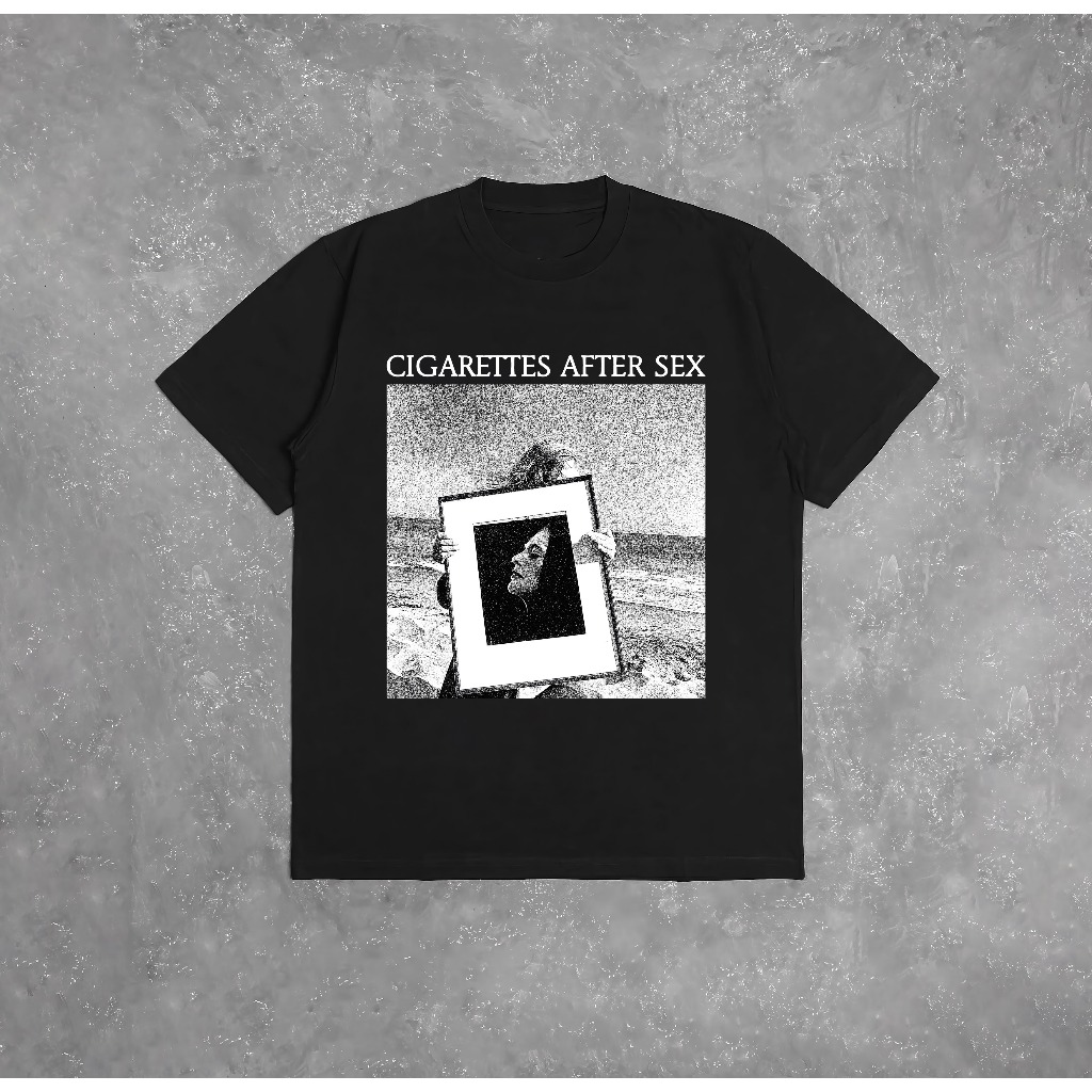 Kaos Cigarettes After Sex Band Merch Premium Katun Adem Lengan Pendek