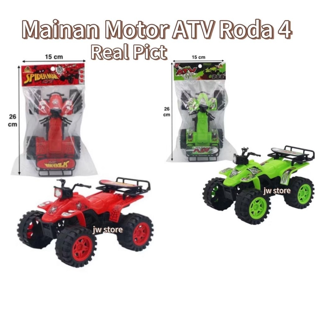 Mainan Anak Motor ATV Jeep Roda 4