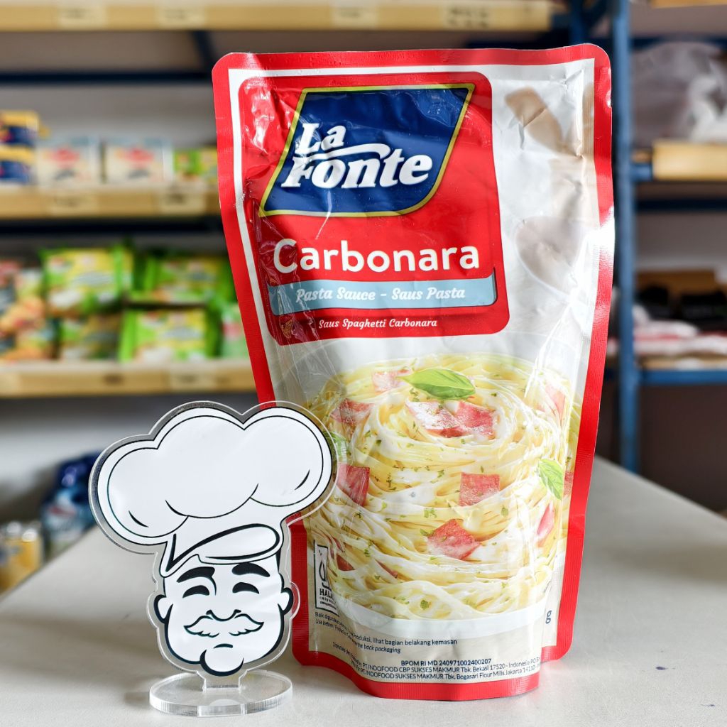 

Lafonte Carbonara Sauce 315Gr / Lafonte Saus Pasta Carbonara / Saus Karbonara Lafonte