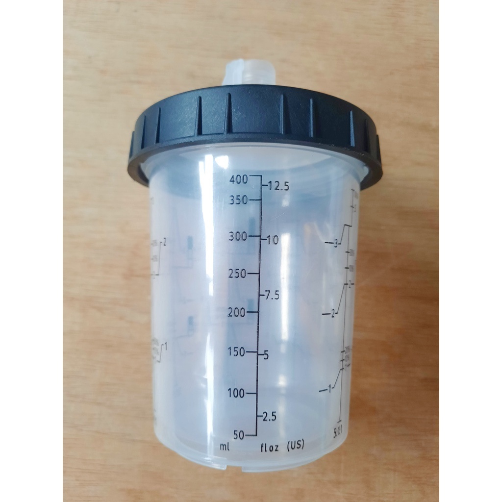 TABUNG SPRAY GUN SNAP LID SYSTEM COLAD KAZE MIXING CUP