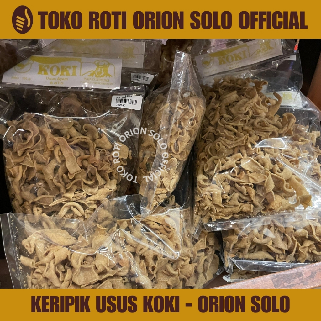 

Keripik Usus Koki - Orion Solo