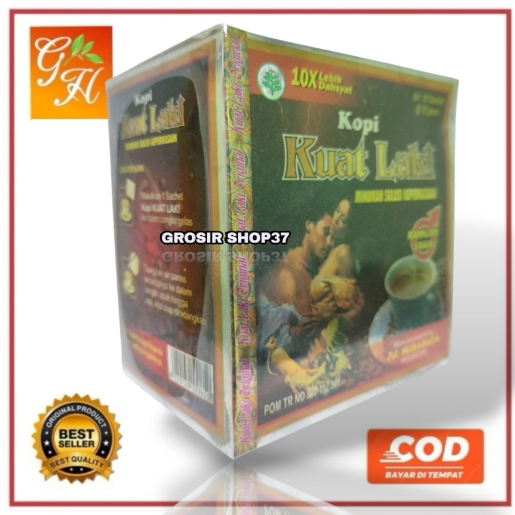 

Kopi Rempah Kuat Laki Original isi 10 Sachet