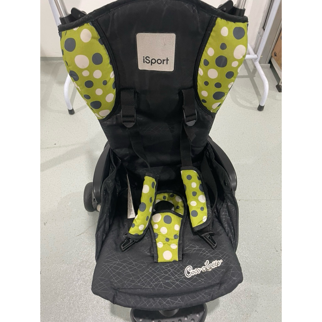 Preloved Stroller Cabin size Cocolatte isport 3 Roda