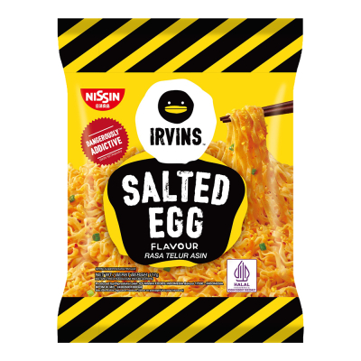 

Nissin Irvins Instant Fried Noodle Salted Egg 117gr Dan Spicy Salted Egg / Irvins Salted Egg Noodle