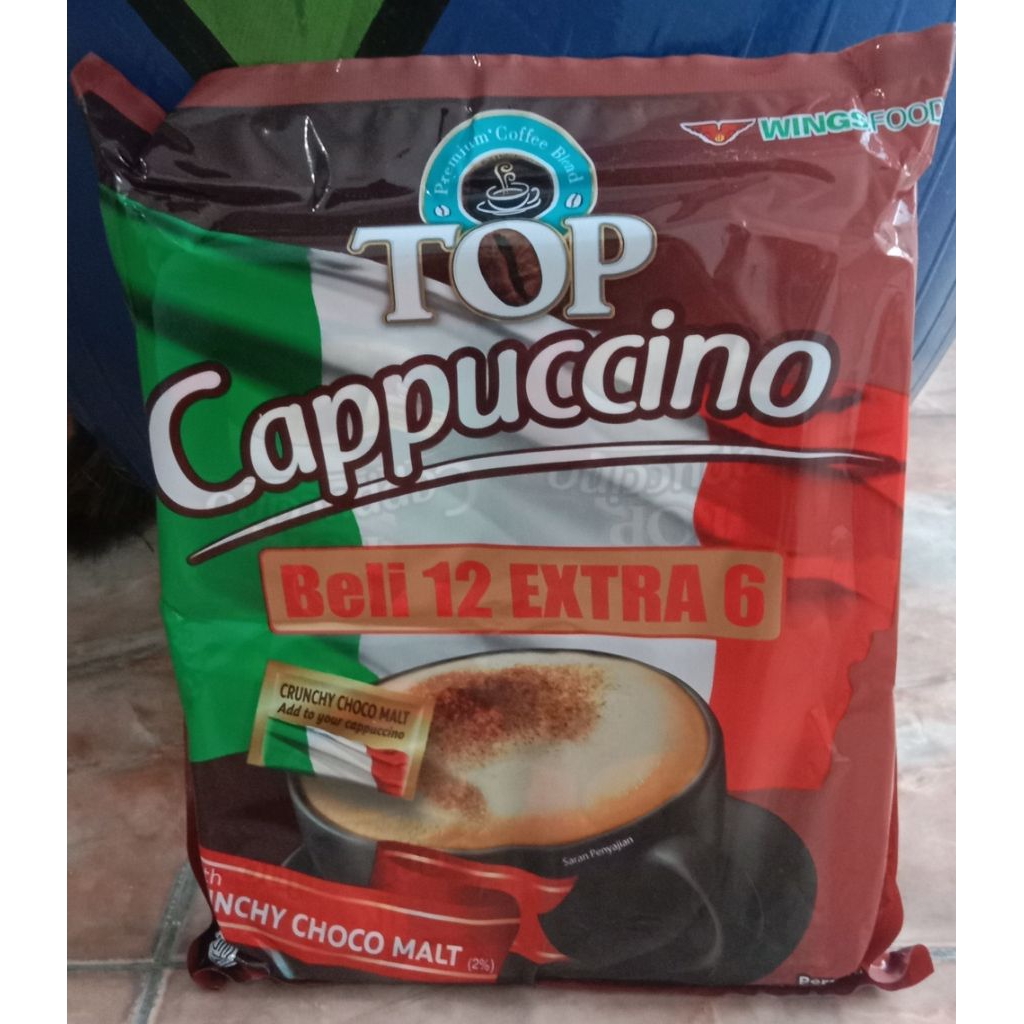 

TOP CAPPUCCINO 12+6 x 25gr