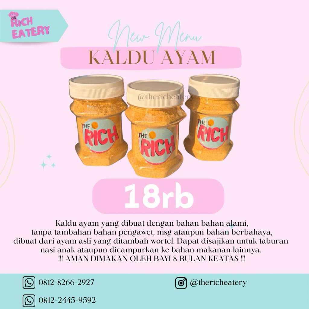 kaldu ayam bubuk MPASI