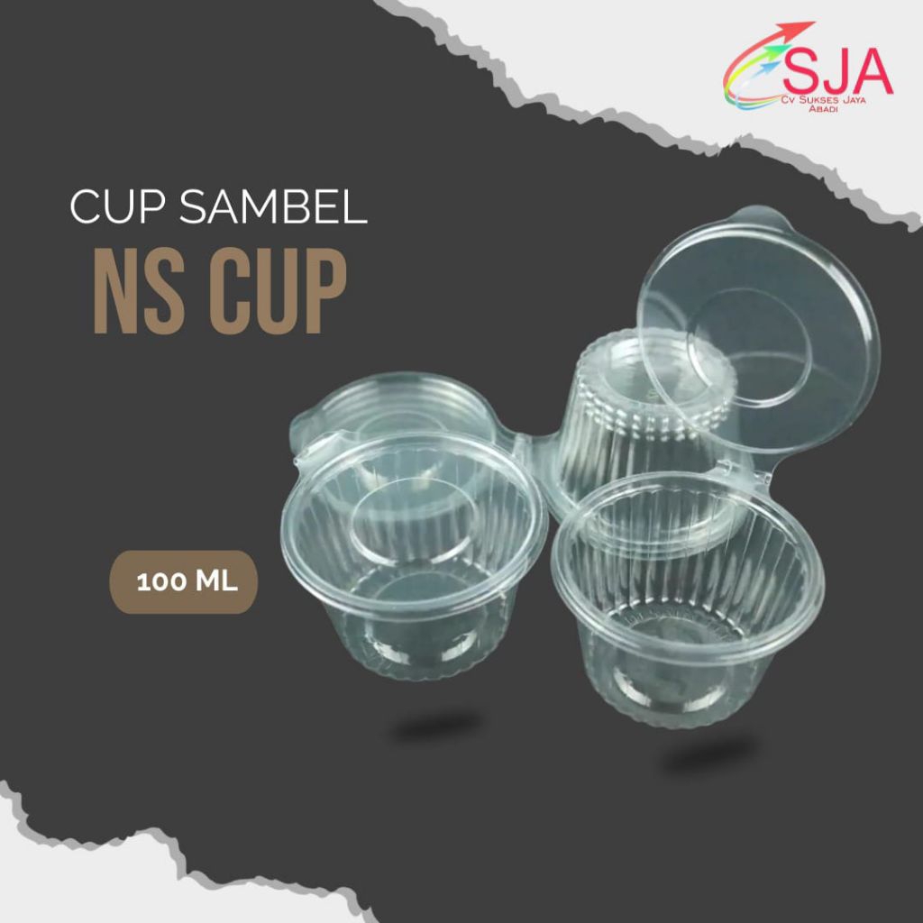 cup NS 100ml isi 50pcs