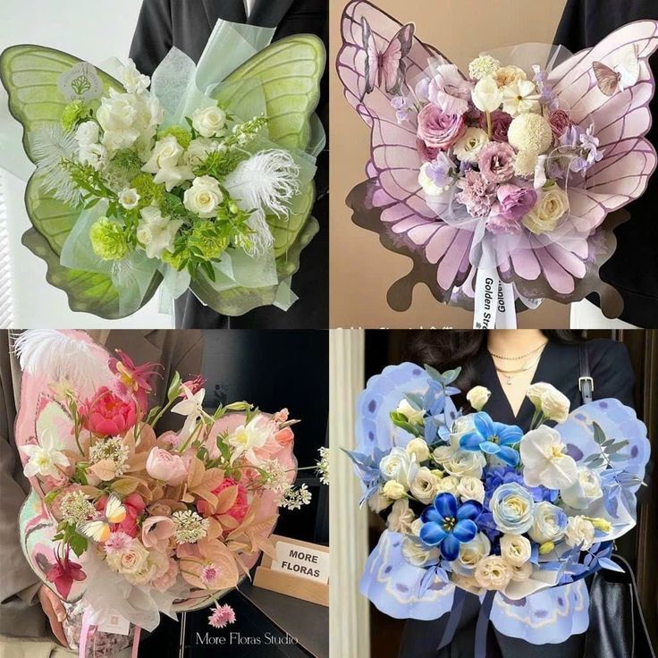 

Java de Florist - Kertas Buket Bentuk Kupu-Kupu KB56