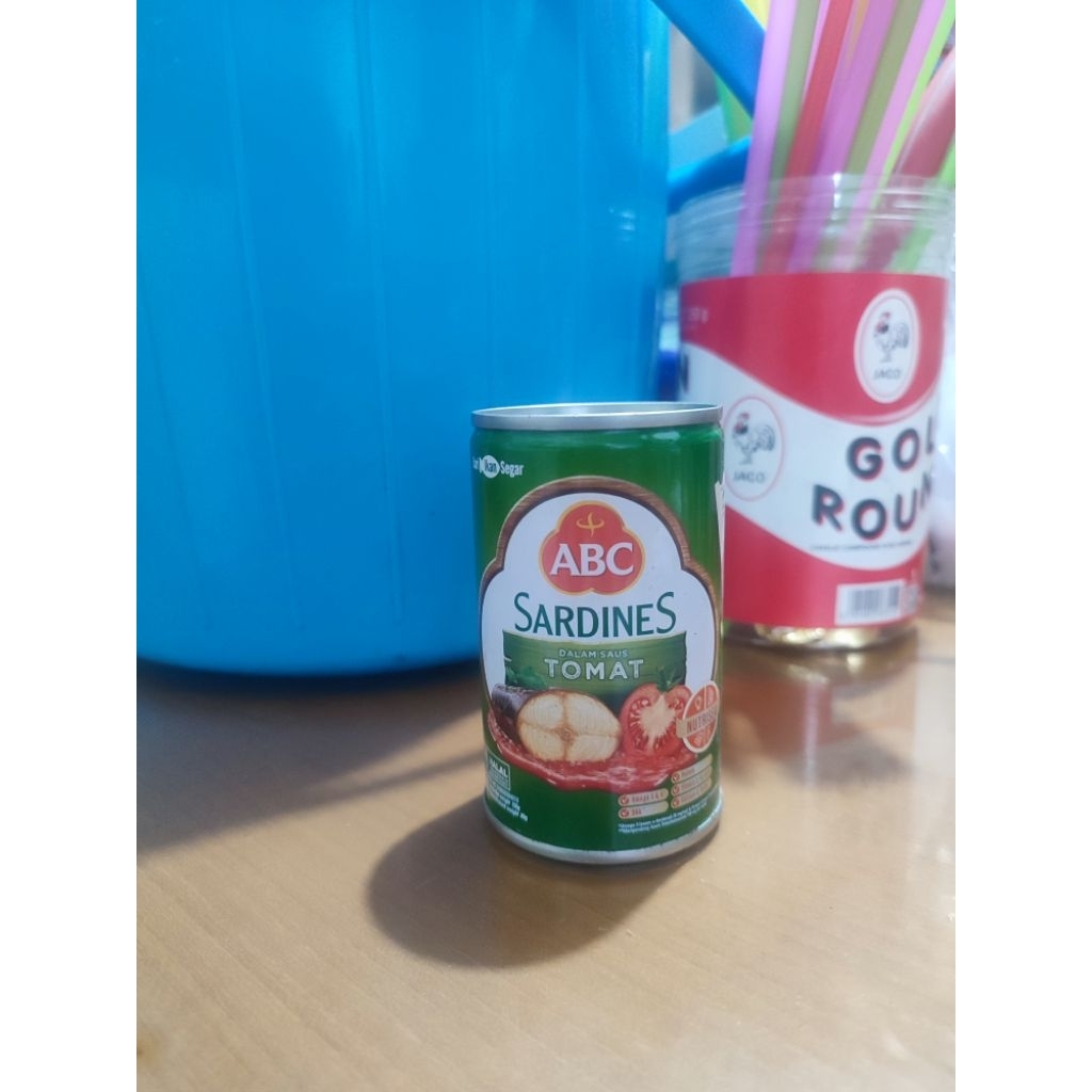 

Sarden ABC Kecil 155g – Sarden Lezat dengan Saus Tomat Gurih original siap kirim