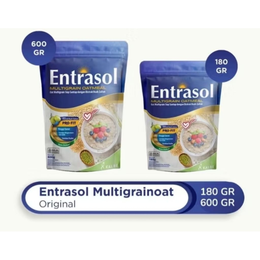 

ENTRASOL MULTIGRAIN OATMEAL 600 GRAM 180 GRAM