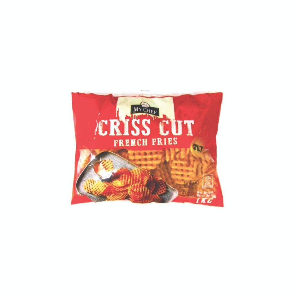 

My Chef 1 kg French Fries Spicy Criss cut