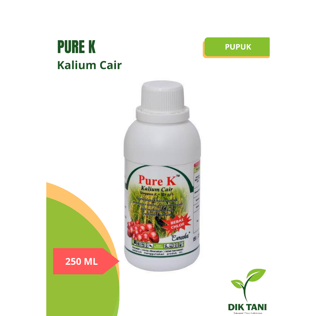 Pupuk Cair Pure K / Pure K 250 ML /Kalium Cair