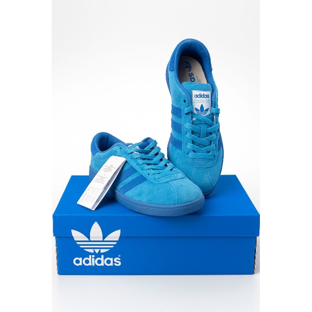 Adidas Bali Gazelle Suede Biru  - Sepatu Sneakers Pria Wanita