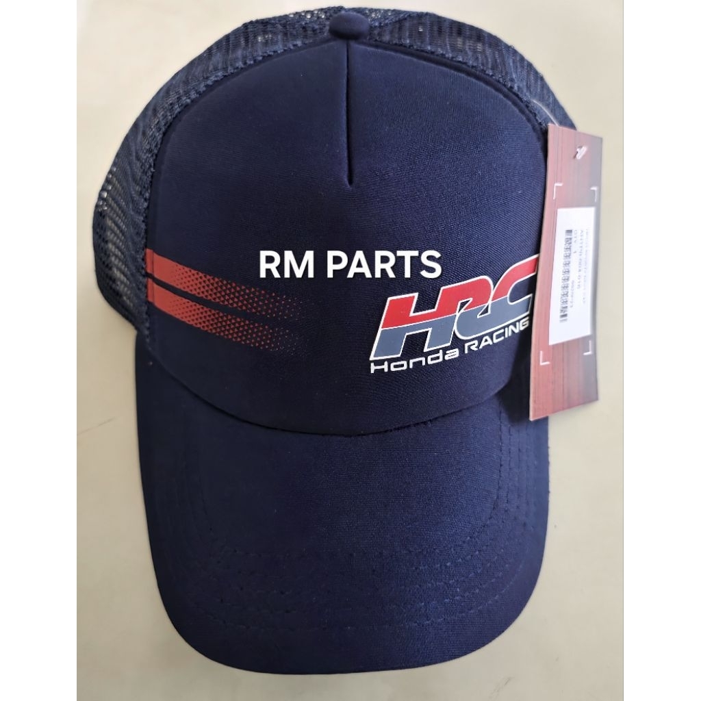Topi HRC Sporty Navy Cap ORI HONDA