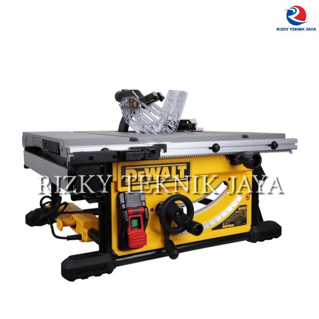 Table Saw 10 inchi Dewalt DWE7492 Table Saw Gergaji Meja Potong Listrik 2000 Watt 250mm DWE7492-KR M