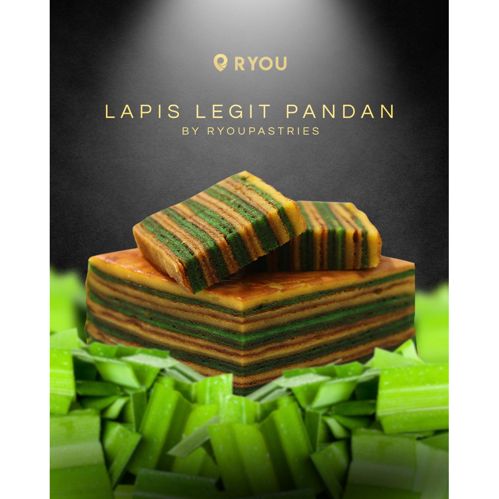 

Ryoupastries - Lapis Legit Pandan By Wysman Butter