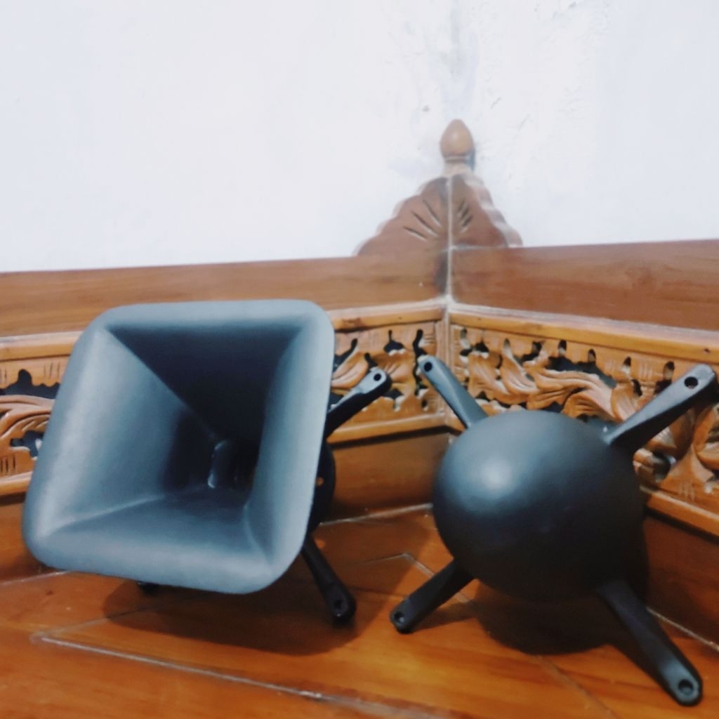 COD|| HORN TWEETER T24+RUDAL 10 INC HITAM PANJANG KAKI 25CM BAHAN ALUMINIUM DRAT DIRAL #HORNTWEETER#