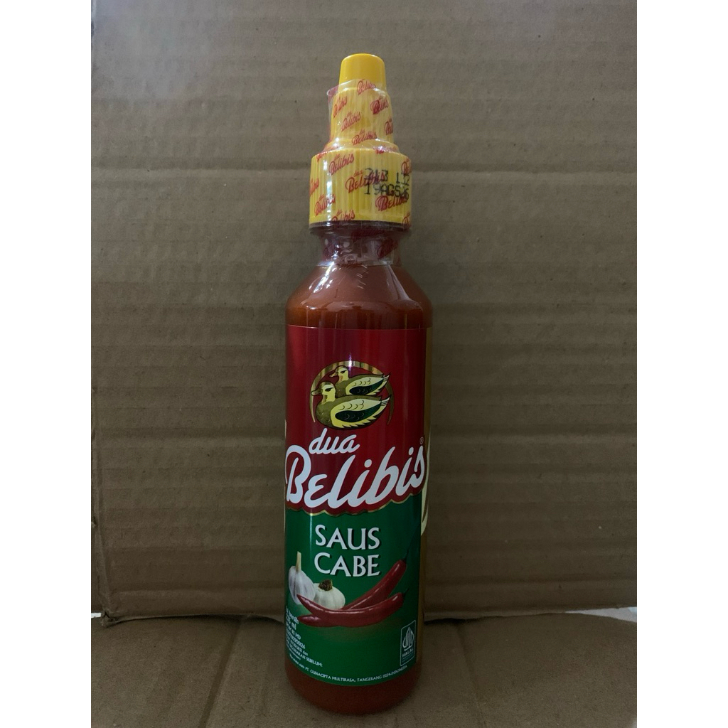 

Dua belibis saos cabe 235 ml (exp:Agustus 26)