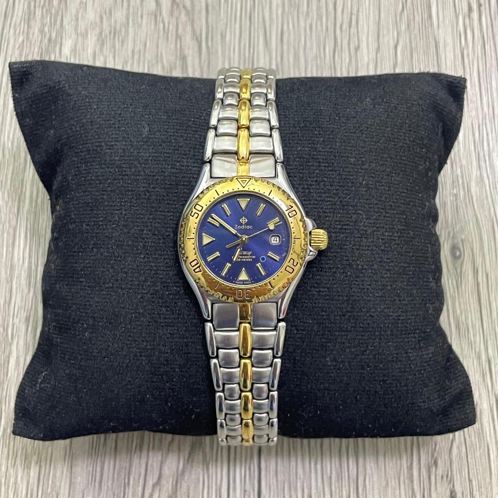 Jam Tangan Wanita Zodiac Sea Wolf Professional 200 meters