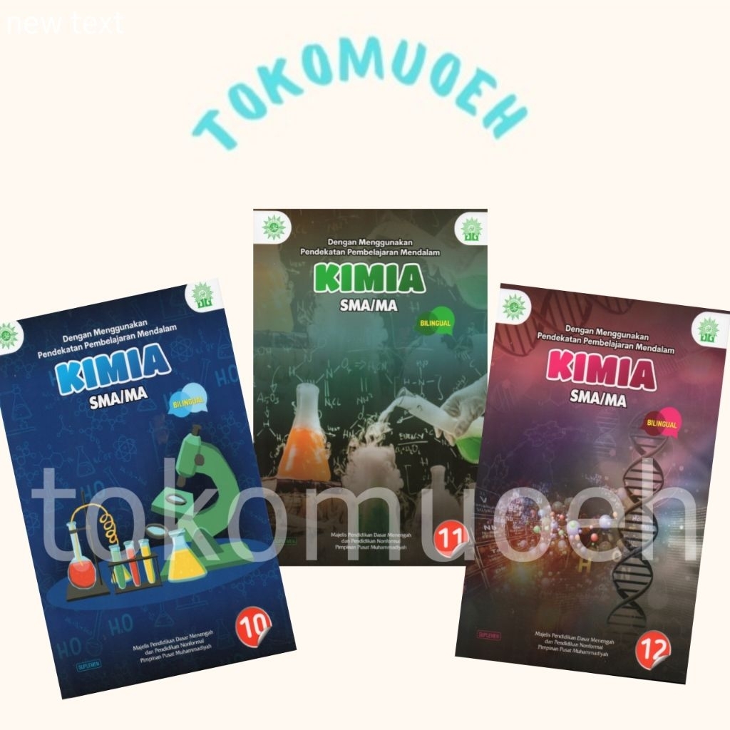 Buku Kimia BILINGUAL BERBASIS AKTIVITAS SMA/MA MUHAMMADIYAH 2025