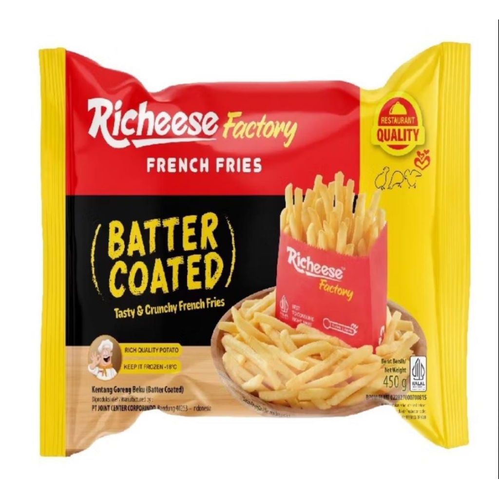 

Richeese Shoestring Batter Coated 450 gr