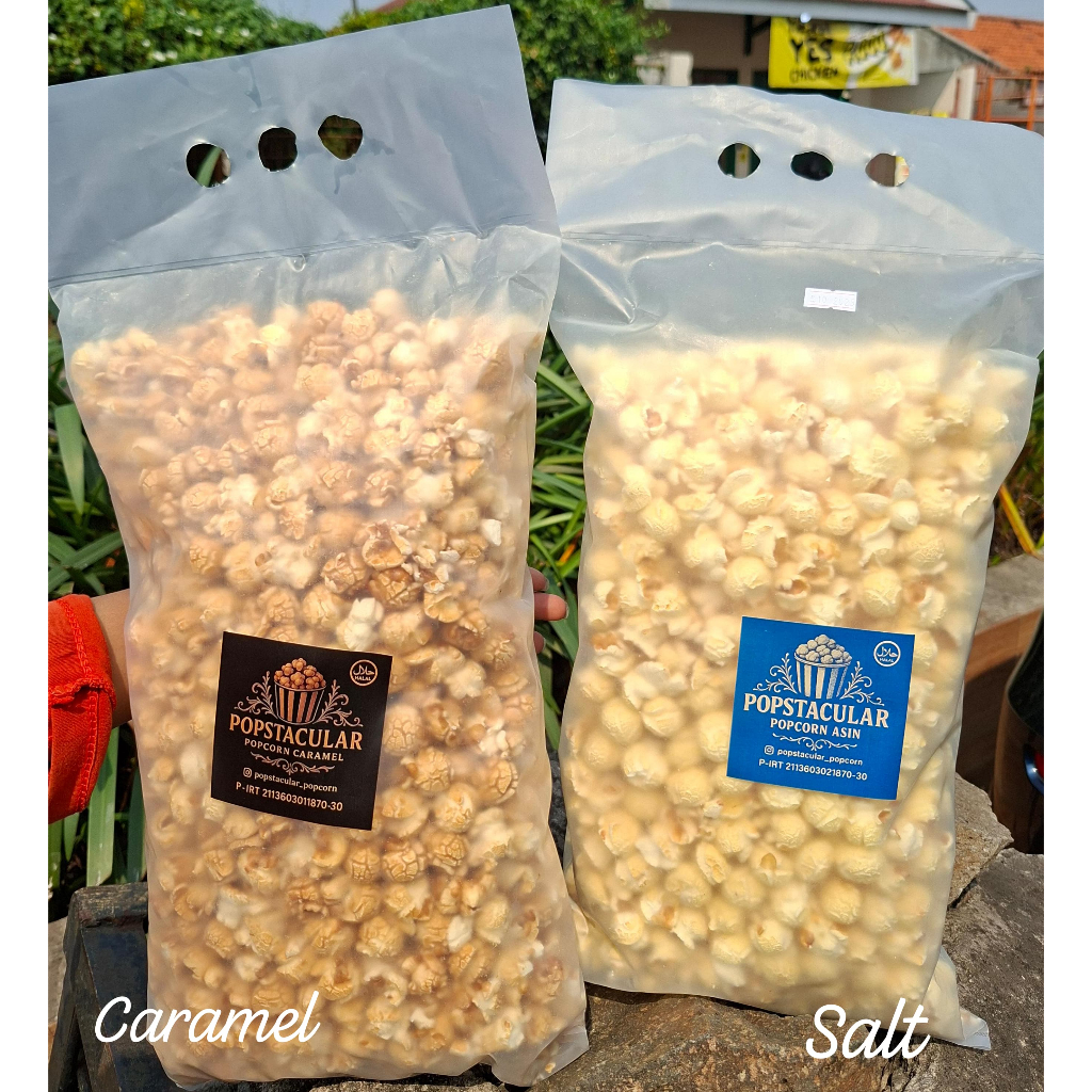 

Popcorn Caramel dan Asin Kemasan Jumbo
