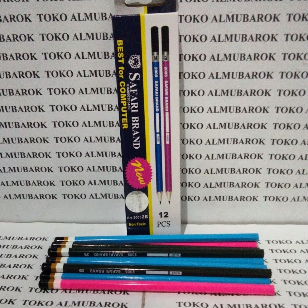 

pensil safari brand New 1pak isi12pcs