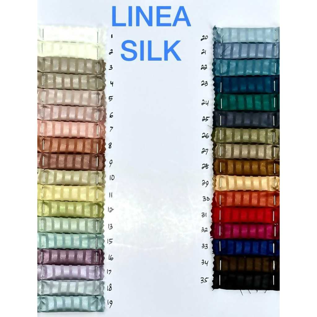 Kakania Textile 1 Roll Kain LINEA SILK