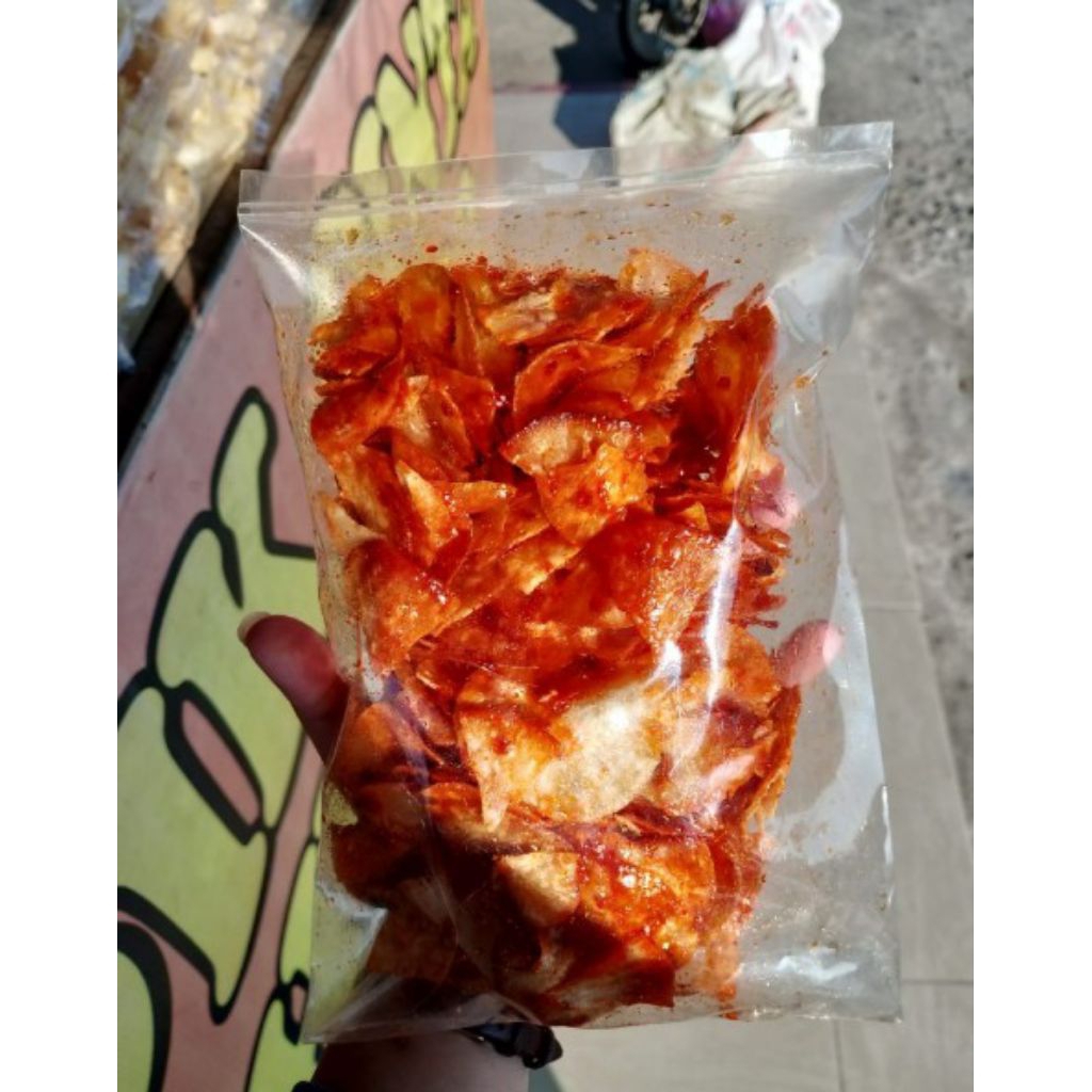 

KRIPIK SINGKONG PEDAS MANIS