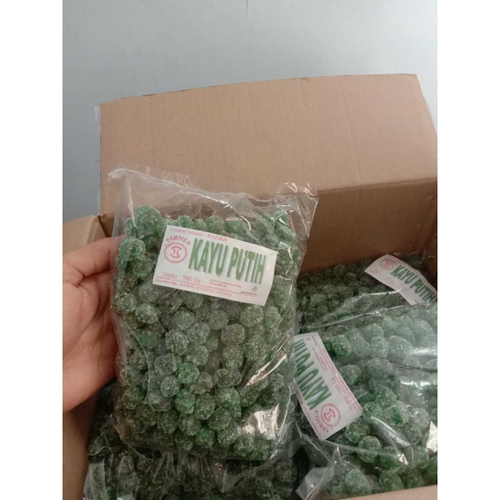 

PERMEN KAYU PUTIH 500 GRAM