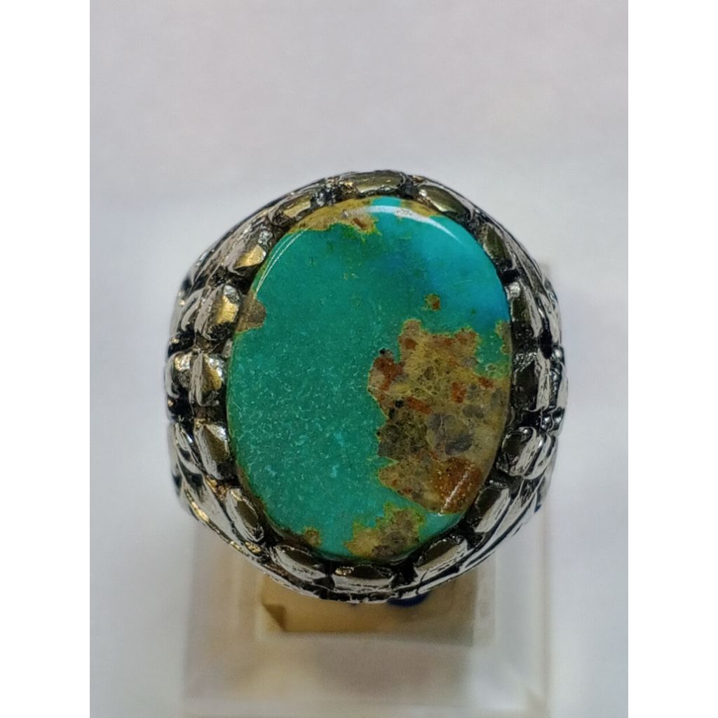 Batu pirus Persia hijau plast