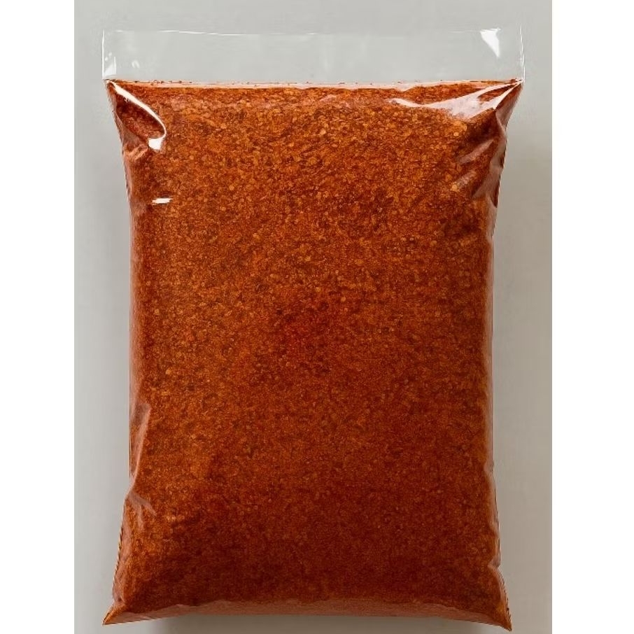 

cabe bubuk kasar kualitas premium kemasan 1kg/Chili granul /Chili oil/cabe pedas/cabai rawit pedas