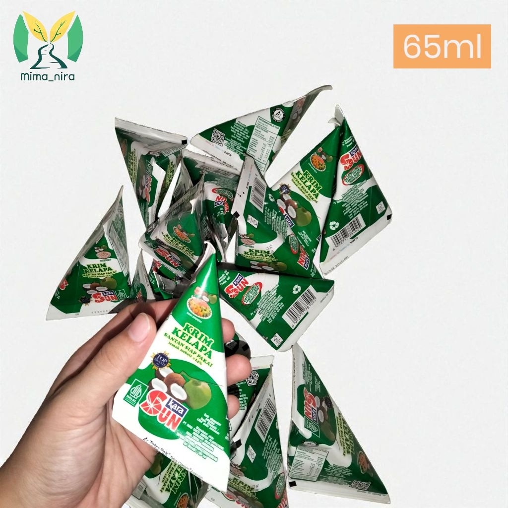 

Santan Kelapa Kara Sun 65ml | Krim Kelapa Segitiga Siap Pakai Murah