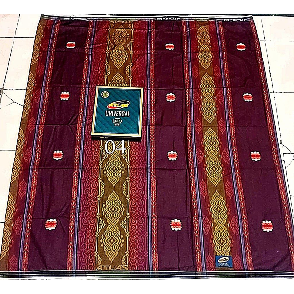 sarung atlas unipersal jaguar songket gold