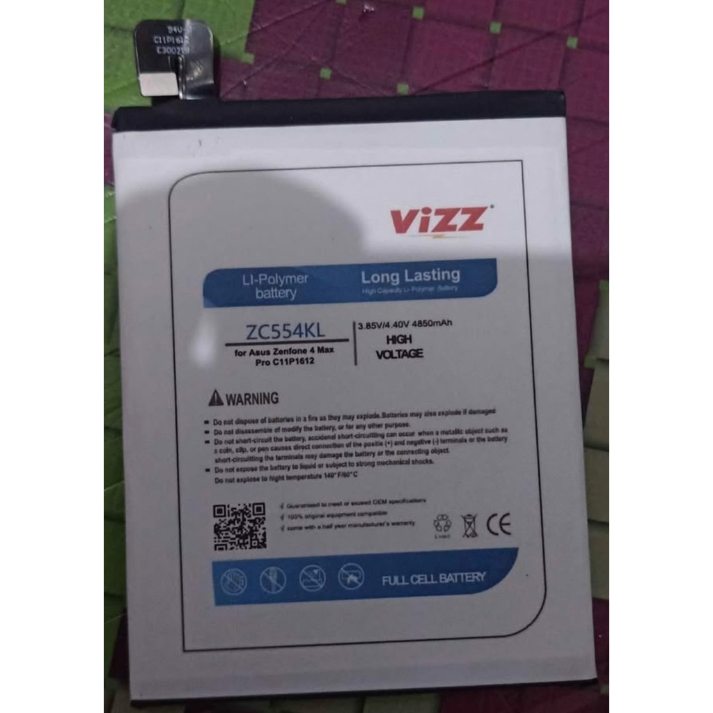 VIZZ Baterai model C11P1612