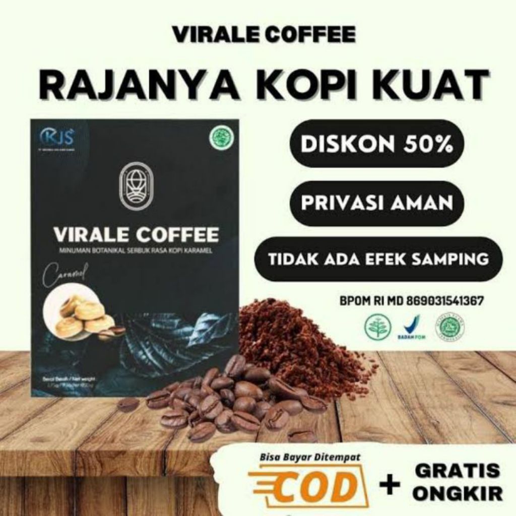 

KOPI VIRALE PEMAMBAH DURASI LAMA VIRALE COFFEE MEMPERBESAR 1DUS
